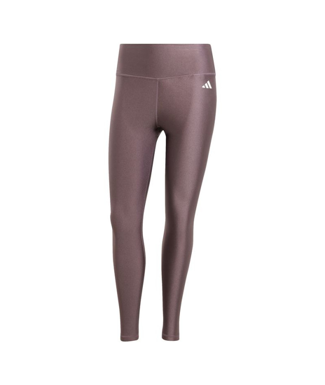 Collants Fitness Femme by adidasOptime Essentials Shine Lilas