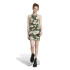 Vestido adidas Essentials 3 Bandas Camo Print Racer Back Tank Mujer Gris