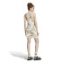 Vestido adidas Essentials 3 Bandas Camo Print Racer Back Tank Mujer Beige