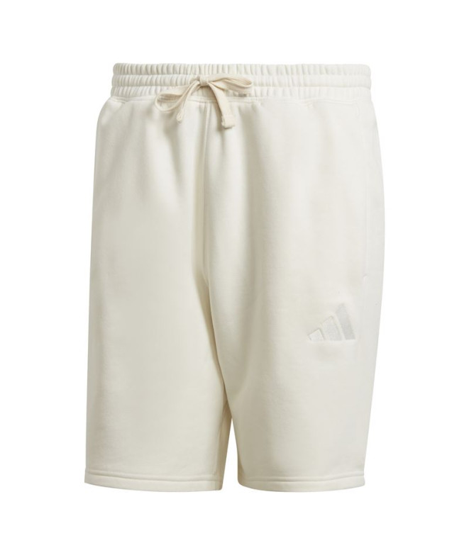 Pantalón adidas All Szn Fleece Short Hombre Blanco