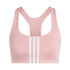 Sutiã esportivo adidas Mulher Powerimpact Medium Support 3 Bandas Rosa
