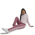 adidas Fille Tracksuit Essentials 3-Stripes Rose