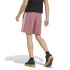 Calça adidas French Terry Homem Calções Essentials de 3 riscas cor-de-rosa