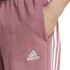 Calça adidas French Terry Homem Calções Essentials de 3 riscas cor-de-rosa