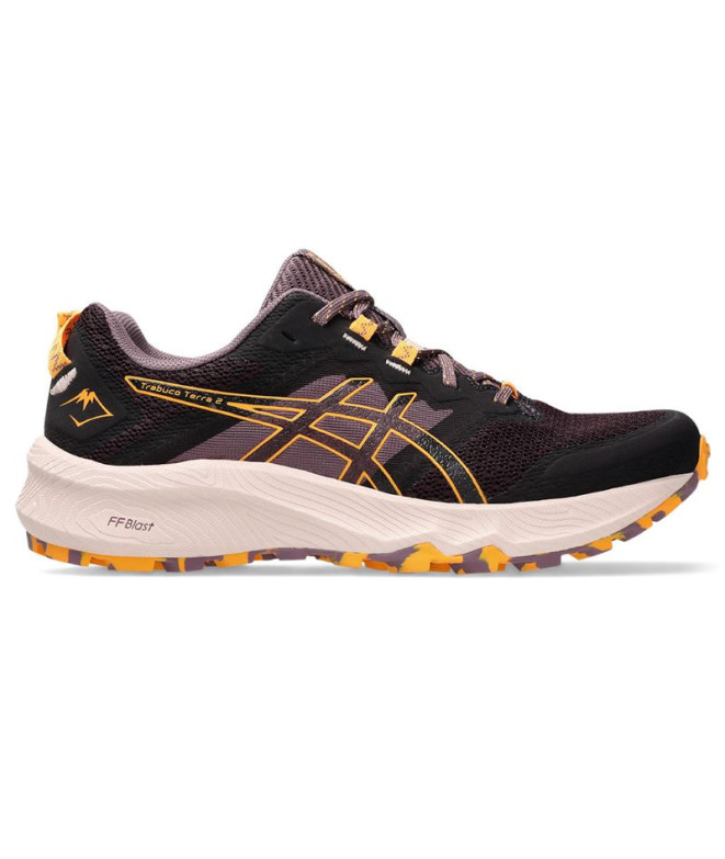 Chaussures Trail Femme by ASICS Trabuco Terra 2 Purple