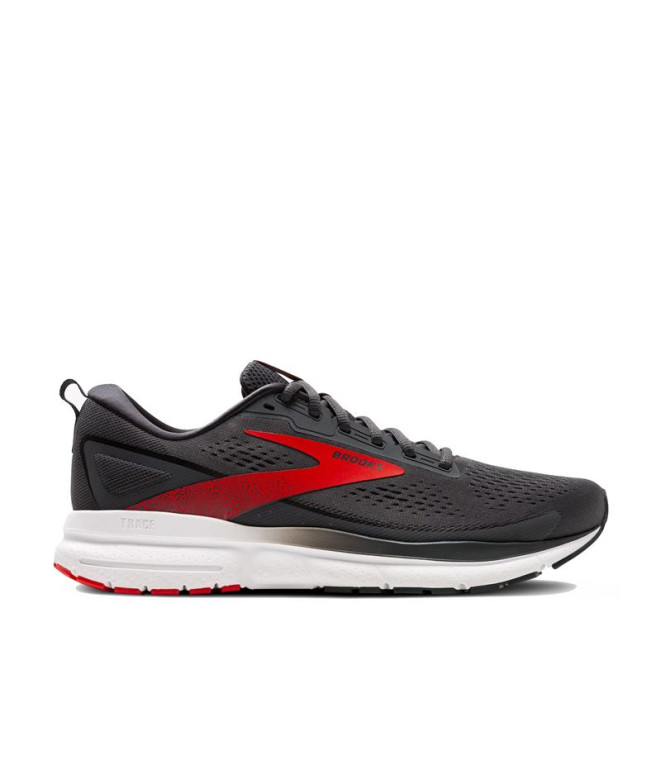 Chaussures Running Brooks de Trace 3 Gris/Rouge Homme