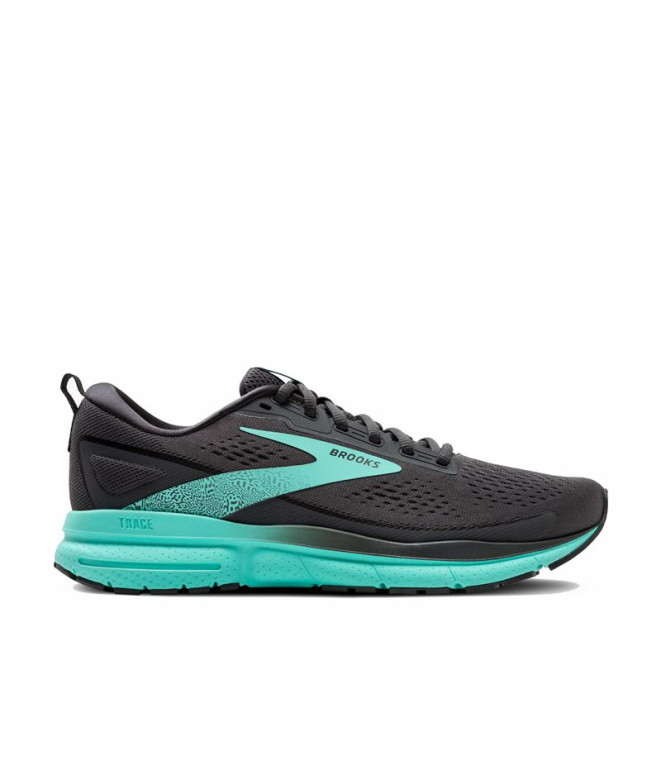 Chaussures Running Brooks de Trace 3 Noir/Bleu Femme