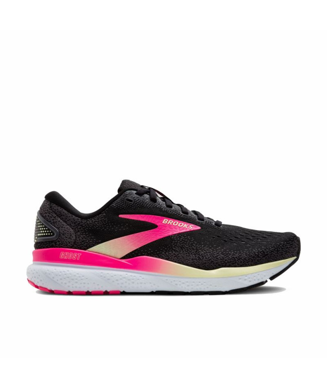 Sapatilhas Running Brooks de Ghost 16 Preto/Rosa Mulher