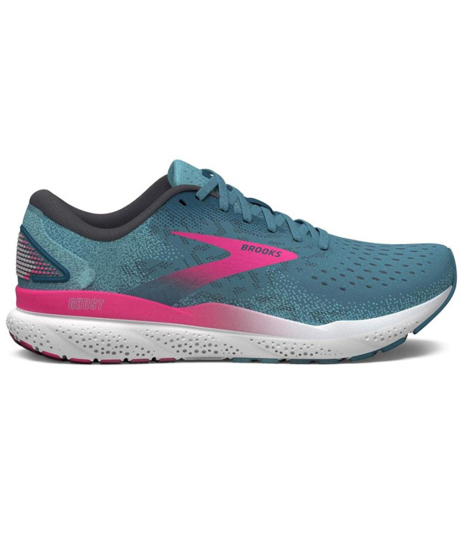 Chaussures Running Brooks de Ghost 16 Bleu/Rose/Bleu marocain Femme