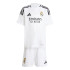 Conjunto de Futebol adidas Real Madrid 24/25 Home Set Infantil Branco