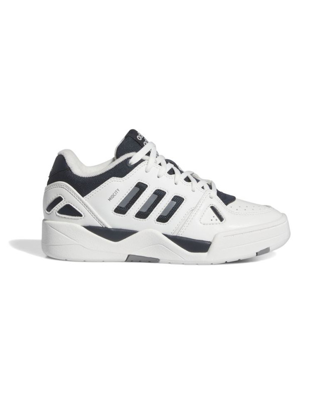 Zapatillas de Baloncesto adidas Midcity Low Infantil Blanco