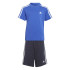 Conjunto adidas Infantil Essentials 3 Bandas e Azul