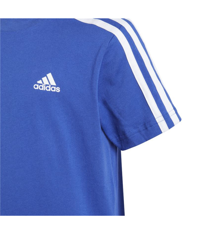 Ensemble adidas Enfant Essentials 3 bandes et bleu