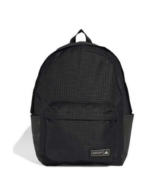 Mochila adidas Clássico sazonal preto/branco