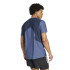 Camiseta Running adidas Homem da Own The Run Colorblock Aero.Rdy Blue