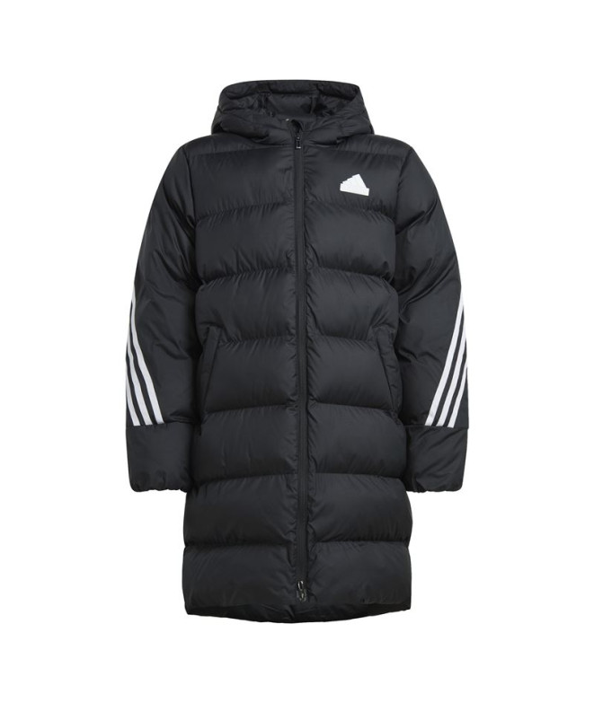 Casaco adidas Infantil Future Icons Long Padded Preto