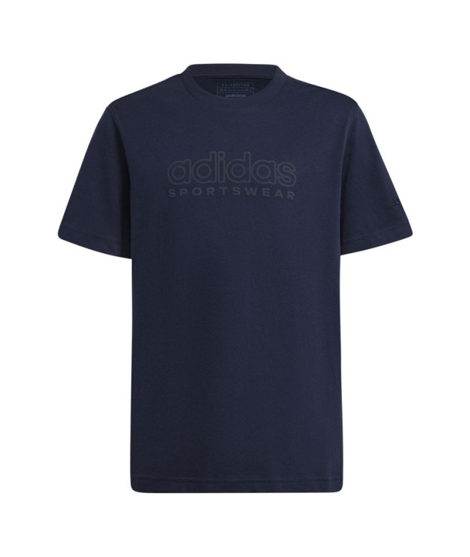Camiseta adidas All Szn Graphics Infantil Azul