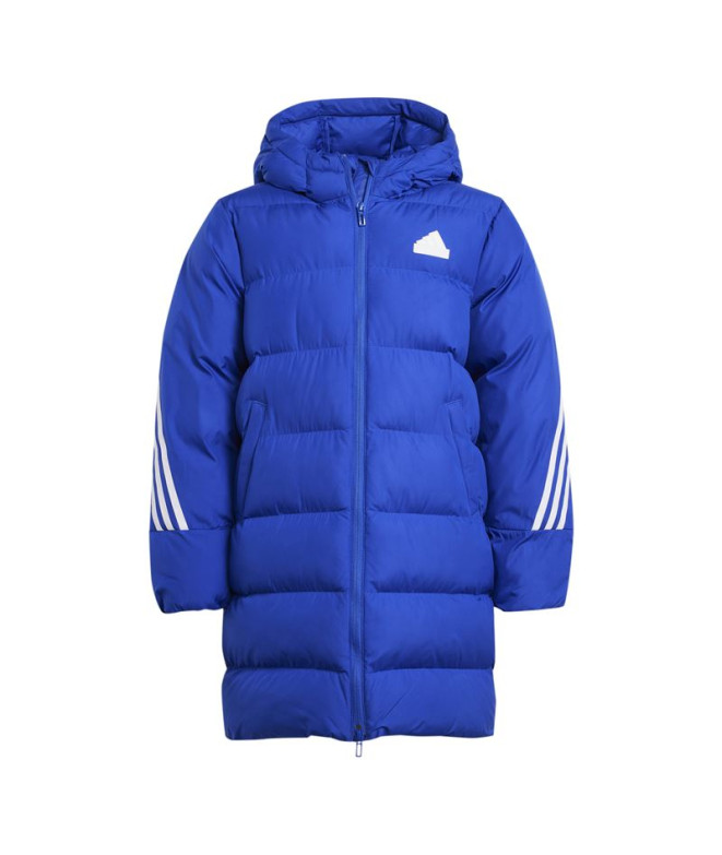 Casaco adidas Infantil Future Icons Longo acolchoado azul