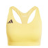 Sutiã esportivo adidas Mulher Adizero Essentials Run Medium Support Amarelo