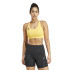 Sutiã esportivo adidas Mulher Adizero Essentials Run Medium Support Amarelo