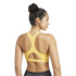 Brassiere de sport adidas Femme Adizero Essentials Run Medium Support Jaune