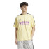 Camiseta adidas Homem Casa de Tiro Jacquard Amarelo