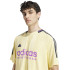 Camiseta adidas Homem Casa de Tiro Jacquard Amarelo