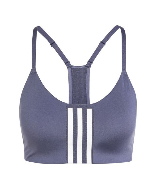 Brassiere de sport adidas Femme Aeroimpact Training Light Support Blue