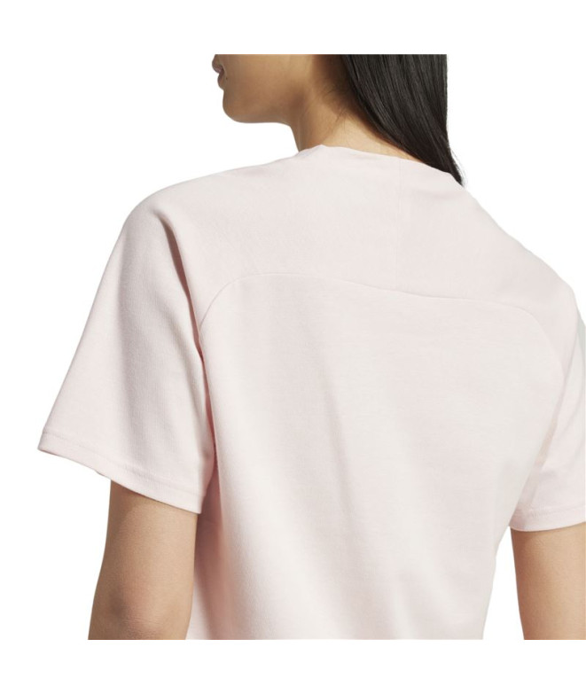 Camiseta adidas Mulher Z.N.E. Rosa