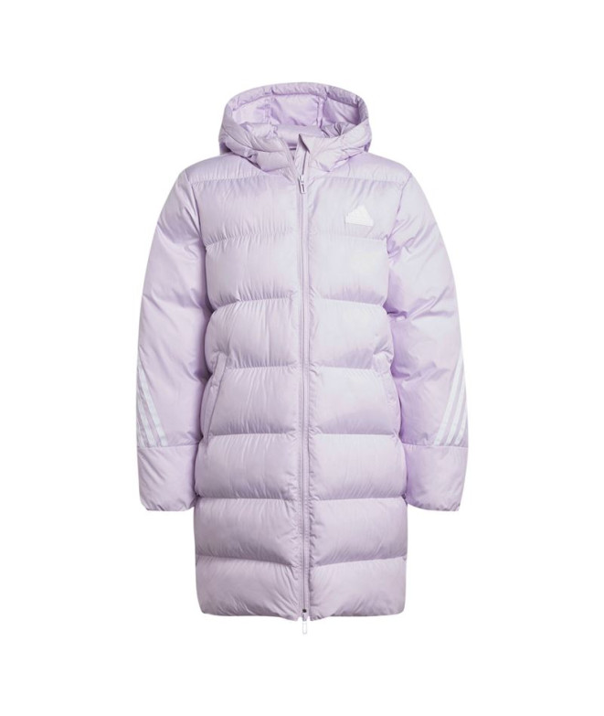 Veste adidas Enfant Future Icons Long Padded Lilac