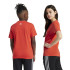 Camiseta adidas Infantil Essentials 2 Coloured Big Logo Cotton Vermelho
