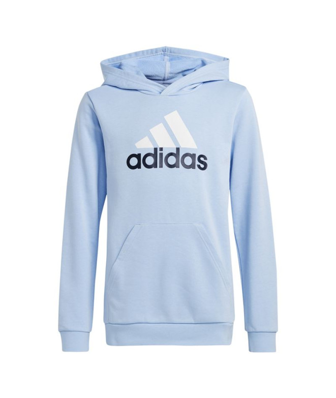 Moletom adidas Infantil Essentials 2 Coloured Big Logo Cotton Azul