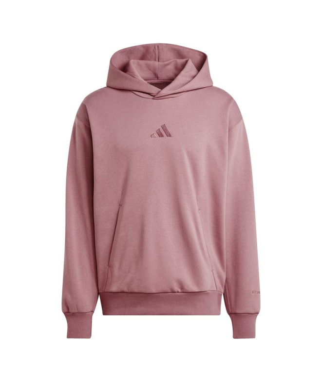 Sudadera adidas All Szn Fleece Hoodie Hombre Rosa