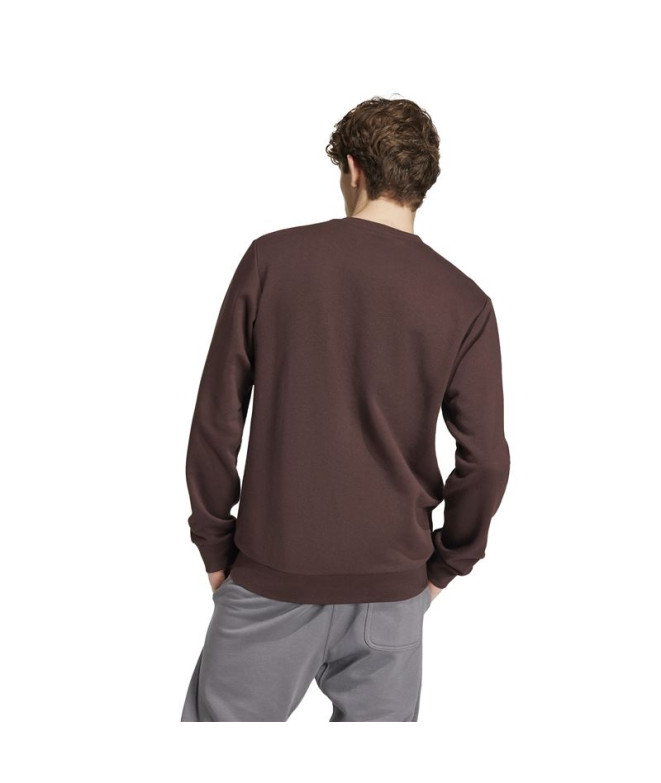 Sudadera adidas Essentials Fleece Hombre Marrón