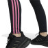 Malhas adidas Menina Essentials 3-Stripes Cotton Preto