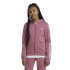 Casaco adidas Menina Essentials Logótipo linear de algodão com fecho de correr cor-de-rosa