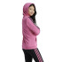 Casaco adidas Menina Essentials 3-Stripes Cotton Fullzip Rosa