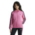 Casaco adidas Menina Essentials 3-Stripes Cotton Fullzip Rosa