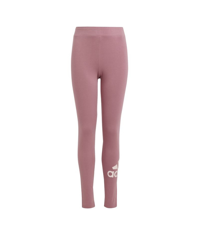 Mallas adidas Essentials Big Logo Cotton Niña Rosa