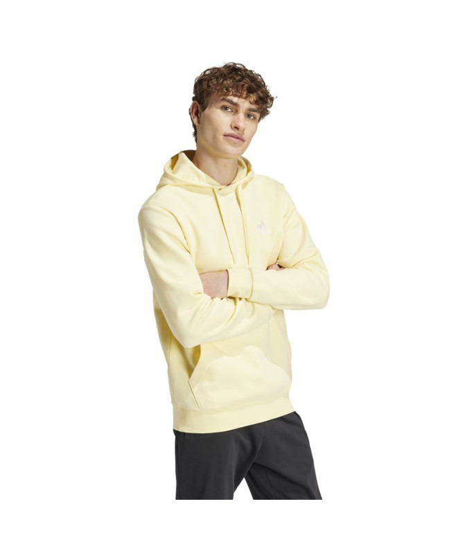 Moletom adidas Homem Essentials Fleece Amarelo