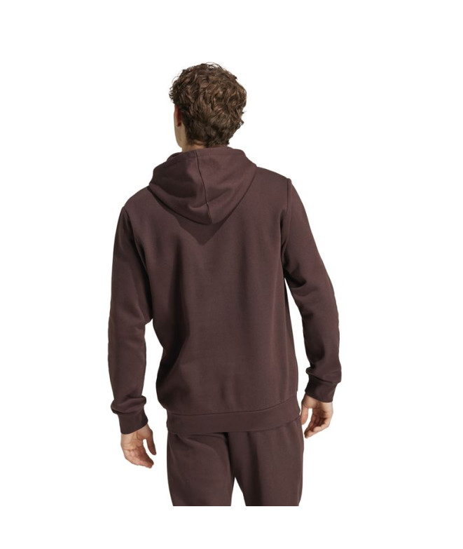Sweat adidas Homme Essentials Polaire Marron