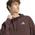 Moletom adidas Homem Essentials Fleece Castanho