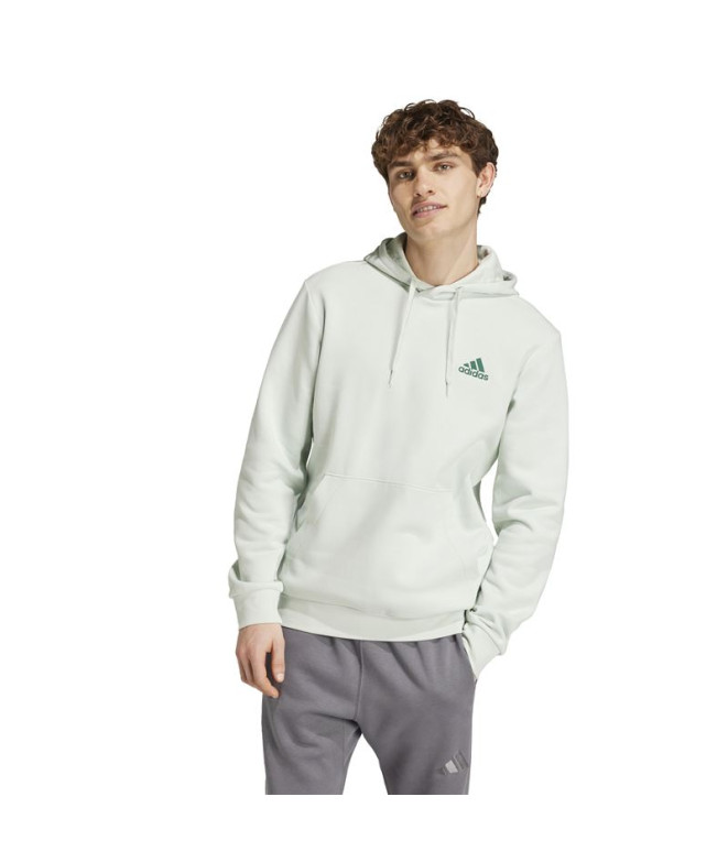 Moletom adidas Homem Essentials Fleece Verde
