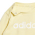 Conjunto adidas Essentials Lineage French Terry Infantil Amarillo