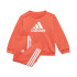 Conjunto adidas French Terry Infantil Bos Logo Jogger Vermelho