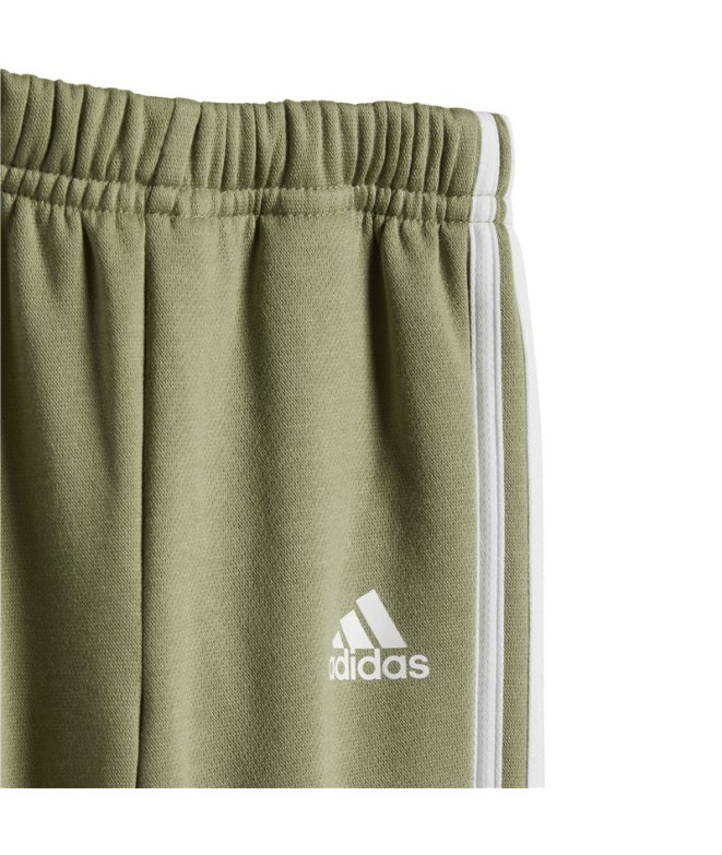 Conjunto adidas Essentials 3 Bandas Full Zip...