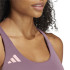 Brassiere de sport adidas Femme Adizero Essentials Run Medium Support Lila