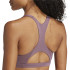Brassiere de sport adidas Femme Adizero Essentials Run Medium Support Lila
