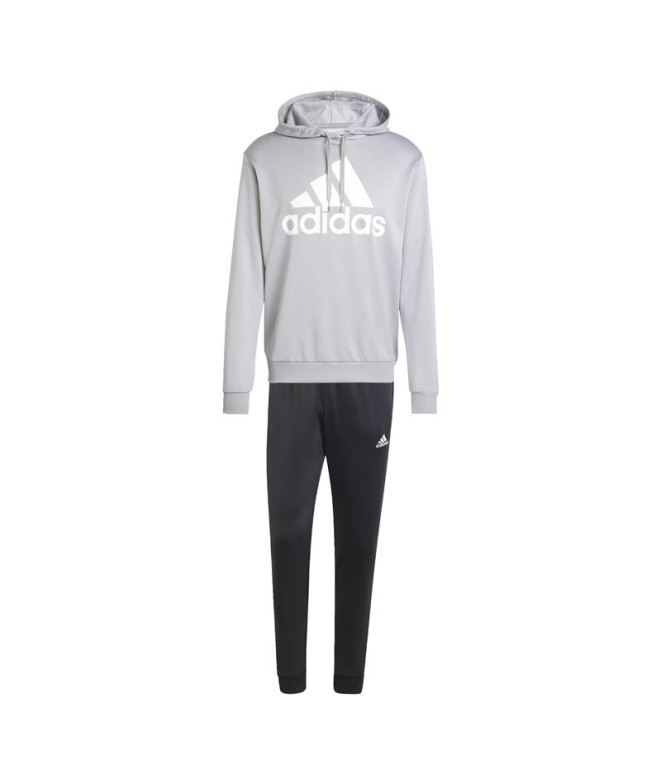 Fato de treino adidas French Terry Homem Roupa de desporto Cinzento