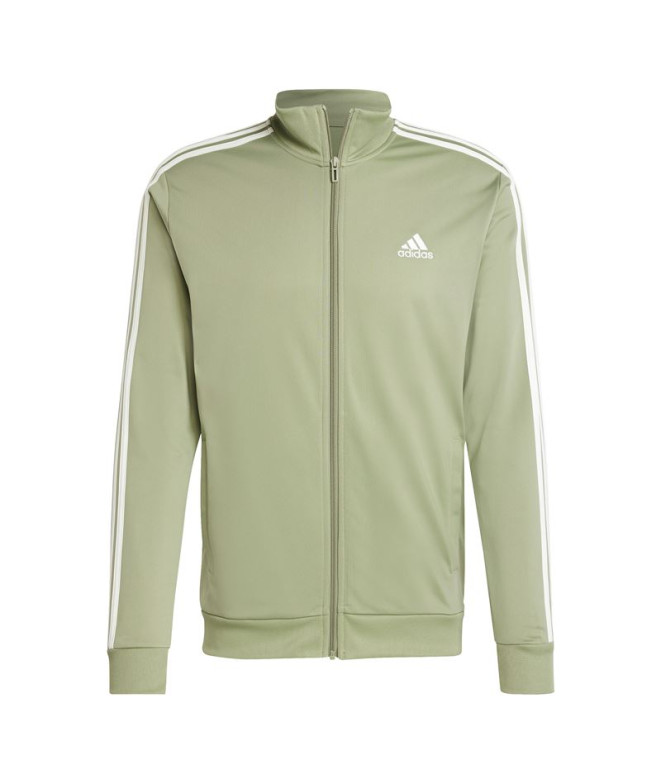 Chandal adidas Sportswear Basic 3S Tricot Hombre Verde